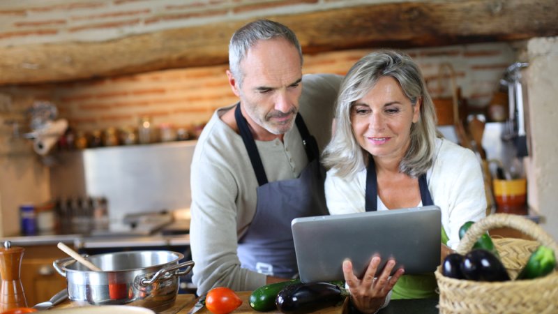 Matlaging på kjøkkenet