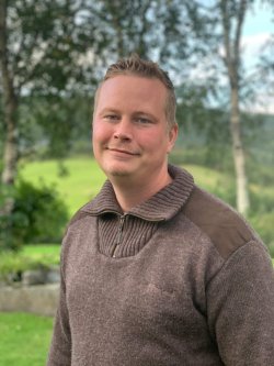 Trond Bjørkås i Landbrukets brannvernkomité.