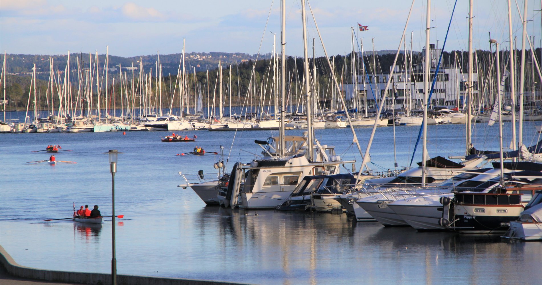 Frognerkilen innerst i Oslofjorden