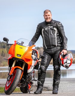Jan Harry Svendsen, leder for NAF MC